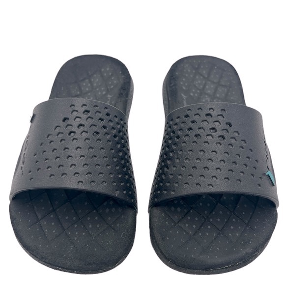 Grendene Rider Brazilian Kids' Slides from Nordstrom Black- Size 11 - Picture 5 of 9